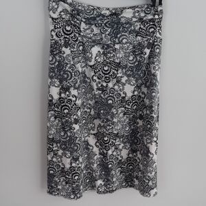 Tranquility Paisley And Floral Skirt S